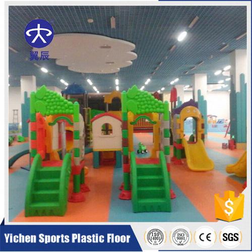 兒童樂園pvc塑膠地板-新疆幼兒活動(dòng)中心PVC塑膠地板